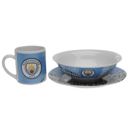 Team Breakfast Set - Man City футбол,team,breakfast,set,man,city