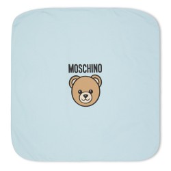 Moschino Baby Blanket - Sky Blue 40304 аксесоари,на,разпродажба,moschino,baby,blanket,sky,blue,40304
