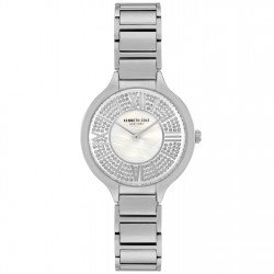 часовник,часовници,kenneth,cole,casual,two,tone,fashion,analogue,quartz,watch,slvr