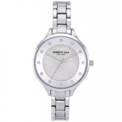 часовник,часовници,kenneth,cole,york,dress,grey,fashion,analogue,quartz,watch,slvr