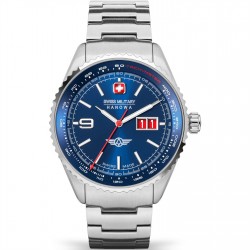 часовник,часовници,аксесоари,на,разпродажба,swiss,military,hanowa,stainless,steel,sports,analogue,quartz,watch,slvr