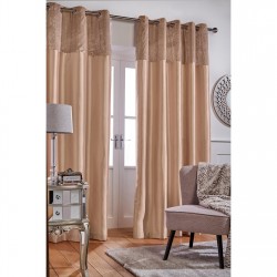 домашни,потреби,обзавеждане,и,меки,мебели,homelife,striped,metallic,cuff,with,faux,silk,eyelet,curtains,blush