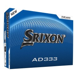 Srixon AD333 Golf Balls 12 Pack - White 12Pk топки,за,голф,аксесоари,за,голф,игри,srixon,ad333,golf,balls,12,pack,white,12pk