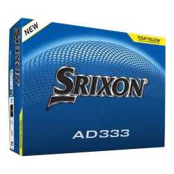 Srixon AD333 Golf Balls 12 Pack - Yellow 12Pk аксесоари,за,голф,топки,за,голф,игри,srixon,ad333,golf,balls,12,pack,yellow,12pk