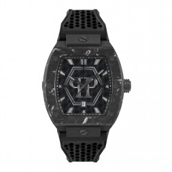 часовник,часовници,philipp,plein,hexagon,phantom,watch,black,black