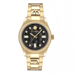 часовник,часовници,philipp,plein,queen,watch,gold,black