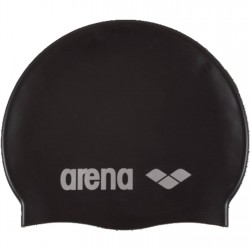 Плувна шапка Arena Classic Silicone Swim Cap - Black/Silver плувна,шапка,плажни,шапки,плуване,в,училище,плувни,аксесоари,arena,classic,silicone,swim,cap,black,silver