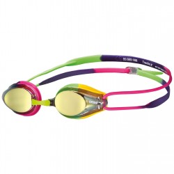 Arena Kids Junior Tracks Mirror Racing Goggles - Violet/Fuchsia детски,бански,костюми,плуване,в,училище,плувни,аксесоари,arena,kids,junior,tracks,mirror,racing,goggles,violet,fuchsia