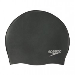 Плувна шапка Speedo Silicone Swimming Cap Adults - Black плувна,шапка,плажни,шапки,дамски,бански,костюми,дамски,бански,костюми,плувни,аксесоари,speedo,silicone,swimming,cap,adults,black