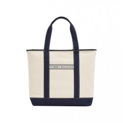 всички,чанти,tommy,hilfiger,th,summer,canvas,tote,space,blue