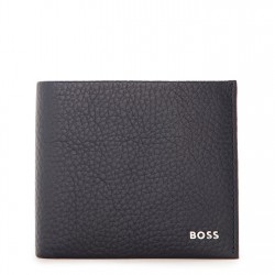 Портмоне Boss Men's Crosstown Wallet with Two Bill Compartments - Navy портмоне,портфейли,и,портмонета,мъжки,чанти,и,портмонета,аксесоари,на,разпродажба,boss,men's,crosstown,wallet,with,two,bill,compartments,navy