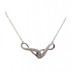 аксесоари,на,разпродажба,mason,knight,yager,18kt,gold,plate,stone,bow,pendant,white