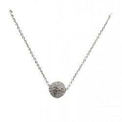 аксесоари,на,разпродажба,mason,knight,yager,18kt,gold,plate,ball,cubic,pendant,white