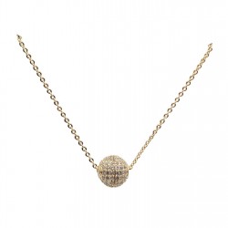 mason,knight,yager,18kt,gold,plate,ball,cubic,pendant,gold