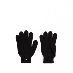 ръкавици,зимни,аксесоари,промоция,на,зимни,облекла,tommy,hilfiger,tommy,sml,flag,glove,jn54,black,bds