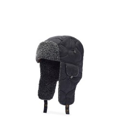 Barbour Sandbay Quilted Trapper Hat - Black всички,шапки,зимни,аксесоари,мъжки,шапки,и,ръкавици,аксесоари,на,разпродажба,barbour,sandbay,quilted,trapper,hat,black