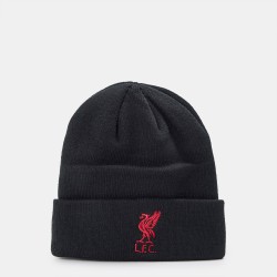 Юношеска шапка Team Liverpool Beanie Juniors - Black/Red юношеска,шапка,всички,шапки,зимни,аксесоари,футболни,аксесоари,team,liverpool,beanie,juniors,black,red