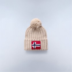 Шапка Napapijri Beanie Hat Adults - Beige Dimity шапка,всички,шапки,зимни,аксесоари,промоция,на,зимни,облекла,плажни,шапки,аксесоари,на,разпродажба,мъжки,шапки,и,ръкавици,napapijri,beanie,hat,adults,beige