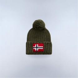 Шапка Napapijri Beanie Hat Adults - Tea Leaf шапка,всички,шапки,зимни,аксесоари,промоция,на,зимни,облекла,плажни,шапки,аксесоари,на,разпродажба,мъжки,шапки,и,ръкавици,napapijri,beanie,hat,adults,tea,l