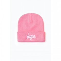 шапка,плажни,шапки,ученически,шапки,ръкавици,и,шалове,hype,script,beanie,99,pink