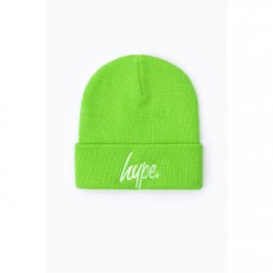 шапка,плажни,шапки,ученически,шапки,ръкавици,и,шалове,hype,script,beanie,99,lime