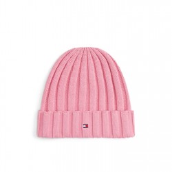 шапка,всички,шапки,зимни,аксесоари,промоция,на,зимни,облекла,плажни,шапки,tommy,hilfiger,tommy,flag,beanie,jn54,mystic,pink,thc