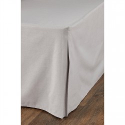 homelife,non,iron,plain,dyed,base,valance,silver