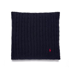 Ralph Lauren Home RL Cable Knit Cushion - Navy ralph,lauren,home,rl,cable,knit,cushion,navy