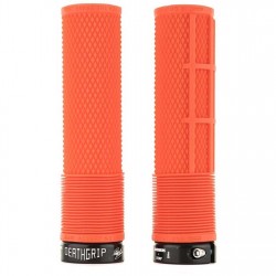 велосипедни,светлини,и,катинари,dmr,deathgrip,thick,flangeless,lock,on,mtb,grip,orange