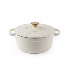 salter,chester,cast,iron,casserole,dish,3,4,l,cream