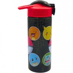 Character Licensed 600ml Atlantic Water Bottle Minecraft or Pokemon - Pokemon бутилки,за,вода,почистване,и,защита,бутилки,и,съдове,за,вода,character,licensed,600ml,atlantic,water,bottle,minecraft,or,pokemon,pokemon