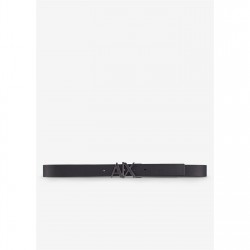 колан,колани,аксесоари,на,разпродажба,armani,exchange,cut,out,logo,leather,belt,blk,blk,43120