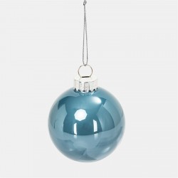 коледни,опаковки,и,декорации,the,spirit,of,christmas,9pk,60mm,glass,bauble,multicolor,blue