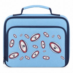 AWD Printed Sports Lunch Box Football Rugby Basketball - Rugby Repeat чанти,за,обяд,awd,printed,sports,lunch,box,football,rugby,basketball,rugby,repeat