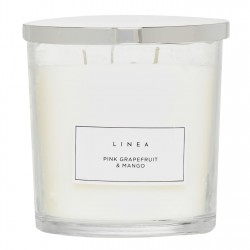 linea,three,wick,candle,pink,grapefruit,&amp;,mango