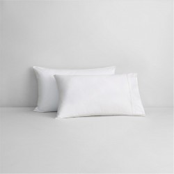 sheridan,1000tc,cotton,sateen,standard,pillowcase,pair,snow