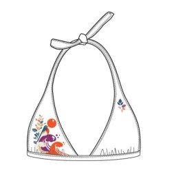 дамски,бански,костюми,reef,nalania,halter,bikini,top,white,(white)