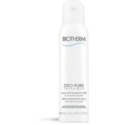 хигиена,тяло,biotherm,pure,invisible,spray,150ml,deodorant,white