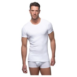 мъжко,бельо,abanderado,0306,short,sleeve,base,layer,white,(white)