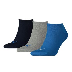 чорапи,мъжки,чорапи,puma,sneaker,plain,socks,3,pairs,blue,grey,melange,(multicolor)