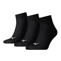 чорапи,мъжки,чорапи,puma,plain,quarter,short,socks,3,pairs,black,(black)