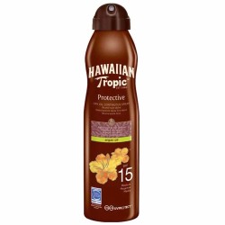 козметика,за,защита,от,слънце,hawaiian,tropic,protective,dry,oil,spray,brume,spf15,177ml,protector,brown