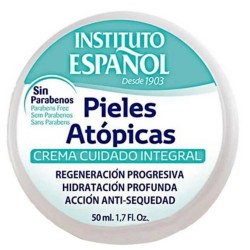 хигиена,тяло,instituto,español,atopic,skin,integral,cream,jar,50ml,white