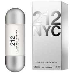 дамски,парфюми,carolina,herrera,212,nyc,vapo,30ml,eau,de,toilette,clear,silver,(silver)