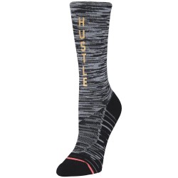 чорапи,дамски,чорапи,stance,hustle,harder,socks,black,grey,(black)