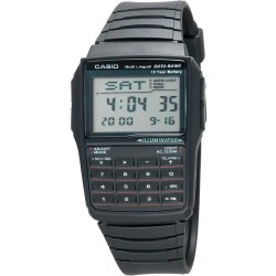 часовник,часовници,casio,databank,dbc,32,watch,black