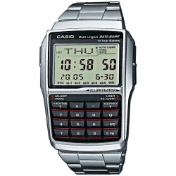 часовник,часовници,casio,databank,dbc,32d,watch,silver,(silver)