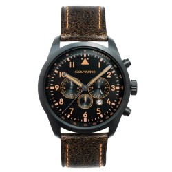 часовник,часовници,szanto,2252,2200,2250,series,watch,black,(steel,black,leather,black,orange)