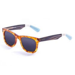 слънчеви,очила,слънчеви,очила,lenoir,eyewear,biarritz,polarized,sunglasses,frame,light,brown,&,white,blue,arms,brown,lens,(blue)