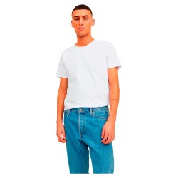 тениска,мъжки,тениски,jack,&,jones,basic,o,neck,short,sleeve,t,shirt,white,(white)